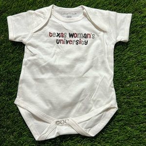 Infant Texas Woman’s University College Kids Bodysuit